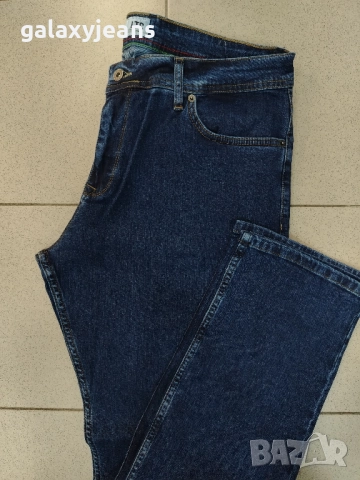 Little cup- изчистени дънки, големи размери, класика цвят, мек деним с еластан, снимка 2 - Дънки - 52443302