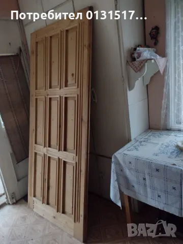 Продавам крило за входна/интериорна врата от масив , снимка 2 - Входни врати - 49100892