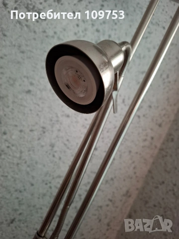 Стояща подова лампа h-180cm, снимка 4 - Настолни лампи - 53328480