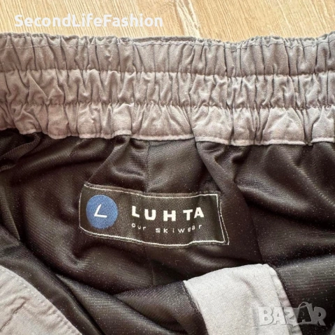 Винтидж ски панталон Luhta мъжки размер 56 XL сив, снимка 2 - Зимни спортове - 53117688