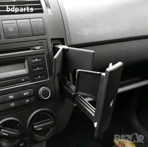 Поставка за чаши, Volkswagen, Polo 9N, Дясна, Черен, снимка 6 - Части - 56141485