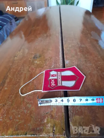 Старо флагче,флаг ДФС Хасково, снимка 4 - Други ценни предмети - 48130555