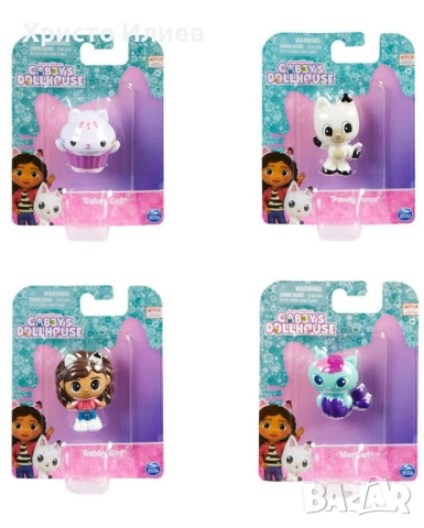 Къщата на Габи Фигурки Gabbys Dollhouse Cakey Cat Gabby Girl, снимка 4 - Фигурки - 52680017