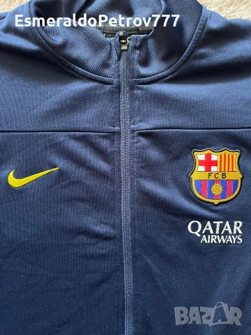 Мъжко футболно горнище Барселона, снимка 3 - Спортни дрехи, екипи - 53836196