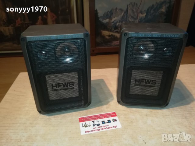 ADYSON HIFI BOX 9201 100WATT//8OHM 1909211852, снимка 5 - Тонколони - 34185480