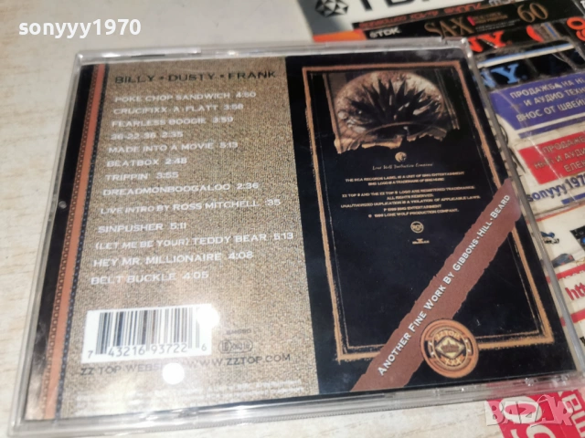 ZZ TOP CD 3101261952, снимка 3 - CD дискове - 53297228