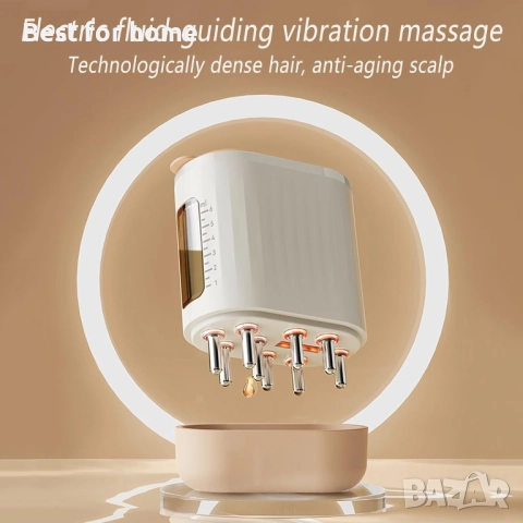 Електрически апликатор за масло за коса Opossum 2 в 1 , снимка 4 - Друга електроника - 52693165