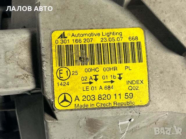 Фарове Мерцедес Ц класа фейслифт Farove Mercedes C-class W203 Facelift , снимка 8 - Части - 53707110