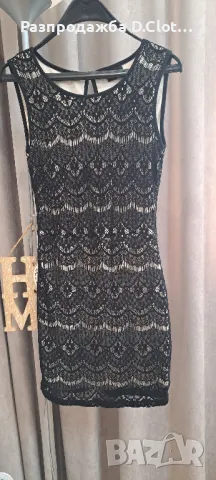 Дантелена рокля S , снимка 2 - Рокли - 35539306