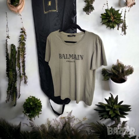 Balmain x H&M оригинална мъжка тениска Размер М, снимка 7 - Тениски - 40609278