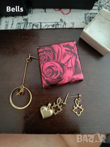 Дамско колие+обеци подарък , снимка 4 - Колиета, медальони, синджири - 41780365