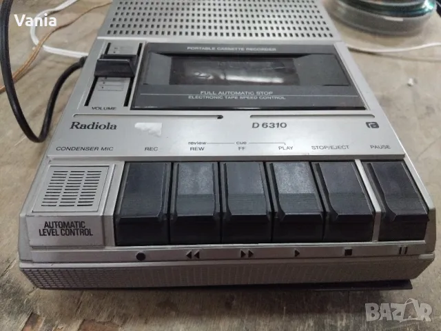 Касетофон , снимка 6 - Радиокасетофони, транзистори - 49581652