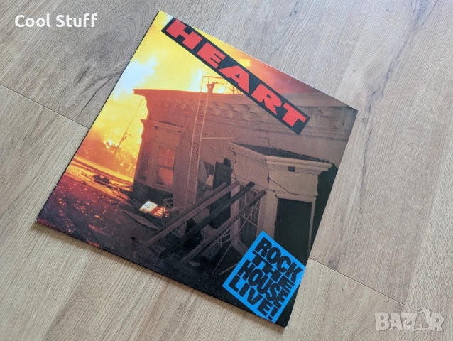 Heart – Rock The House Live! Грамофонна плоча 