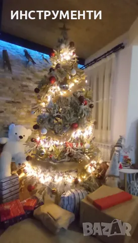 Красива коледна елха , снимка 2 - Декорация за дома - 47860962