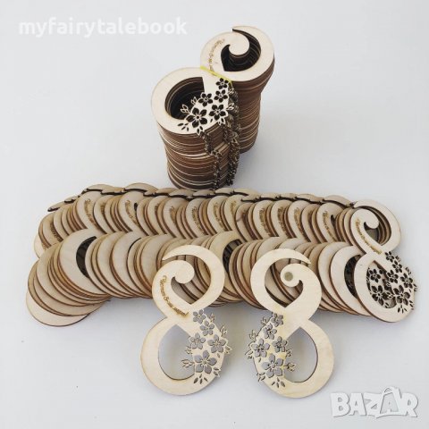 Заготовки от бирен картон, шперплат, MDF, творчество и декорации с мъх, снимка 6 - Декорация за дома - 39988255