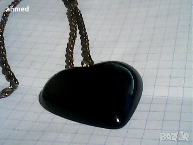 красив колие сес естествен камък, снимка 2 - Колиета, медальони, синджири - 49854031