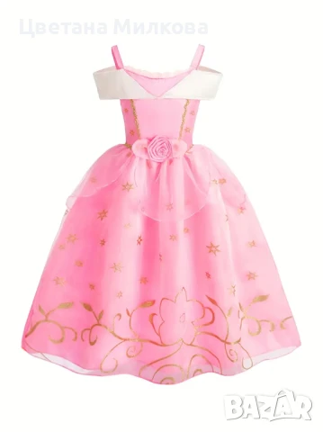 Рокля за принцеса на 6 г., снимка 2 - Детски рокли и поли - 50984600