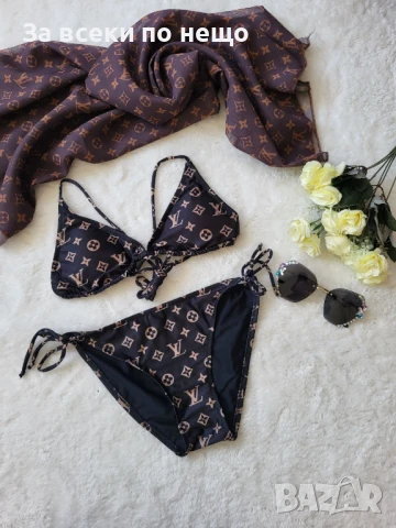 Louis Vuitton Дамски Бански С 2 Части👙Дамски Бански С Две Части Код BS-5, снимка 3 - Бански костюми - 51044043