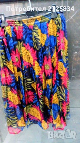 Пола от поплин с подплата, Индия, снимка 9 - Поли - 29291974