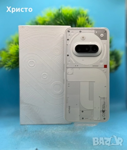 Смартфон Nothing Phone (3a), 256GB, 12GB RAM, 5G, White, снимка 6 - Други - 51450771