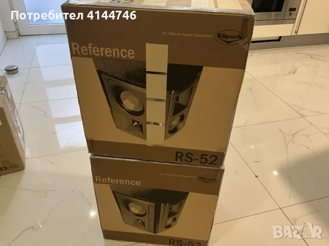 Чисто НОВИ Klipsch RS 52 Referenz Тонколони, снимка 4 - Тонколони - 51253348