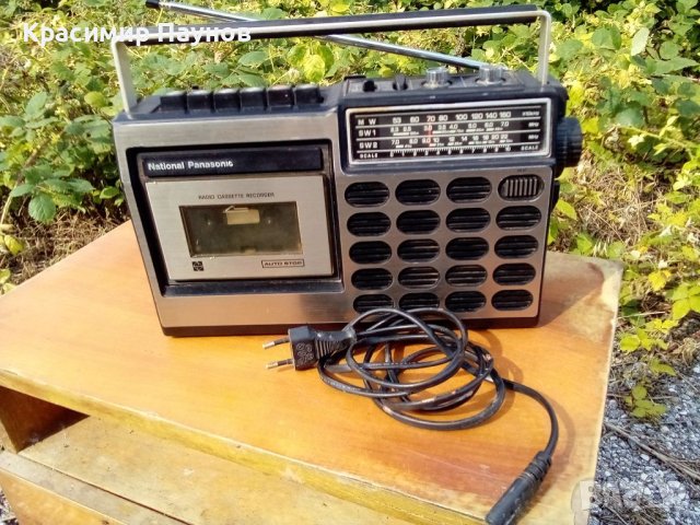 Radio cassete recorder ,,National Panasonic ", снимка 15 - Радиокасетофони, транзистори - 41303276