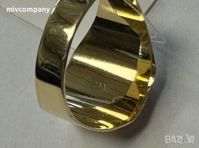 Златен пръстен 5.70гр., снимка 6 - Пръстени - 53098018