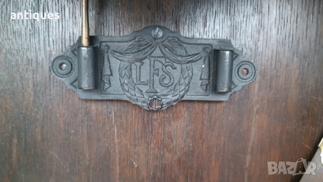 Стар стенен часовник - LFS - Germany - Антика - 1920" год., снимка 9 - Антикварни и старинни предмети - 53267146