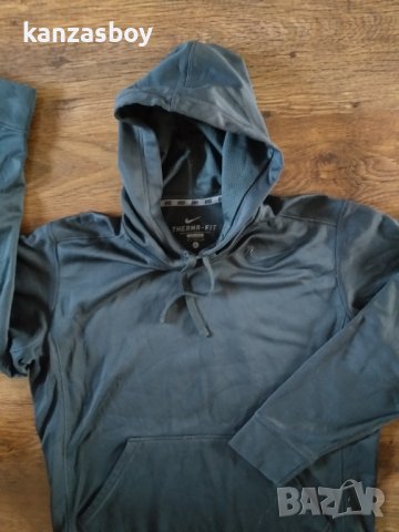 nike therma fit - страхотно мъжко горнище УГОЛЕМЕНО, снимка 2 - Спортни дрехи, екипи - 38618662