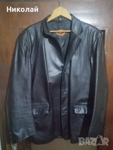Продавам българско сако от естествена кожа , снимка 3 - Сака - 49276030