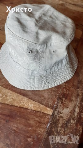 шапка идиотка Слезинджър Slazenger, 100% памук, оригинална, бежова