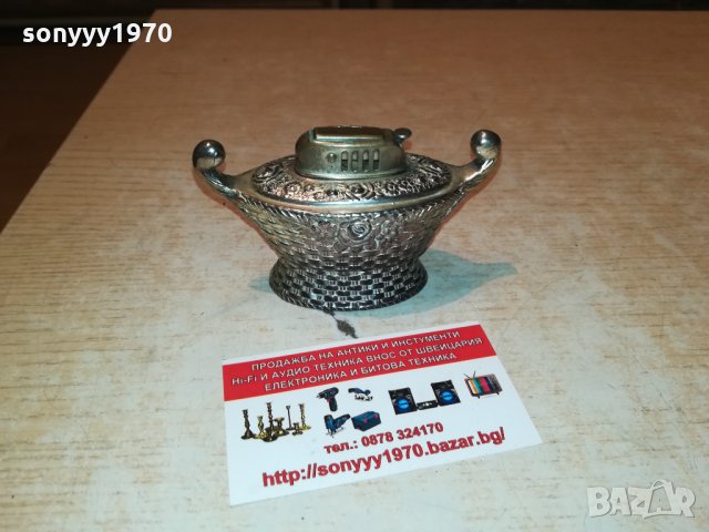 СТАРА ЗАПАЛКА ОТ 2 ЧАСТИ 0103221200, снимка 9 - Антикварни и старинни предмети - 35954707