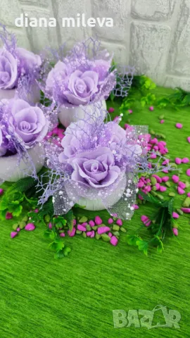 Бюджетен подарък в любимото лилаво!!, снимка 7 - Декорация за дома - 48596041