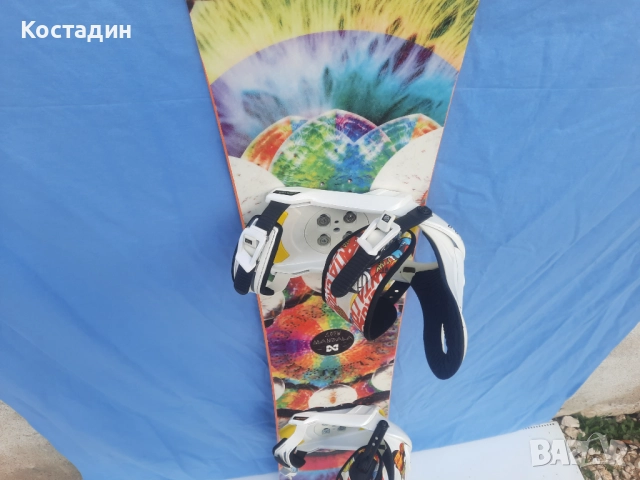 сноуборд  NANO MANDALA art  167см, снимка 5 - Зимни спортове - 52942033