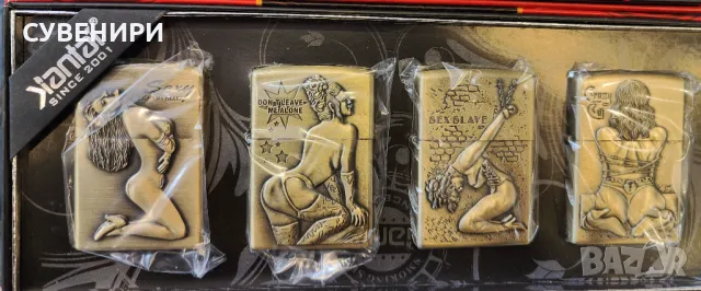 Бензинови запалки с изображения на жени, снимка 4 - Запалки - 49750468