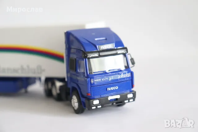 HERPA H0 1/87 IVECO КАМИОН МОДЕЛ ТИР КОЛИЧКА, снимка 7 - Колекции - 49873105