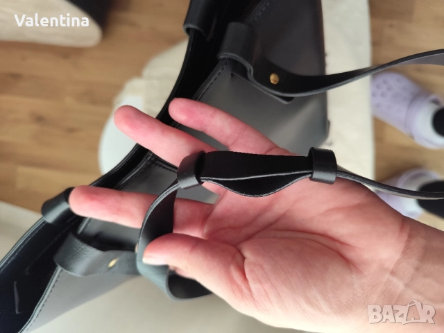 Дамска чанта естествена кожа Gianni Conti, снимка 6 - Чанти - 51609294