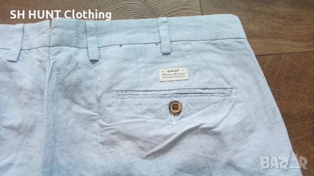 GANT Shorts Mens 50% Coton 50% Lin Размер W35 / L къси панталони 50% Памук 50% Лен 16-59, снимка 4 - Къси панталони - 53214354