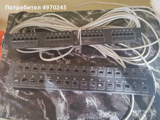 пач панели rj45 2 броя