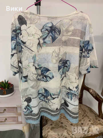 Красива елегантна тениска в размер XL, снимка 17 - Тениски - 44614539