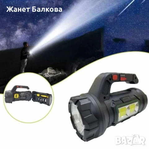 Фенер - прожектор с инструменти, снимка 4 - Прожектори - 51398964