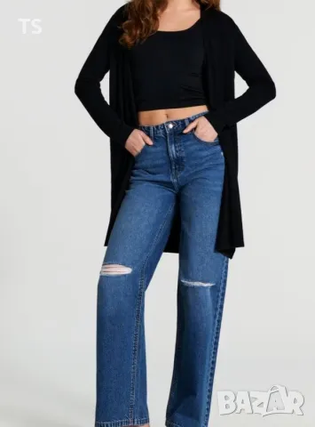 Дълга дамска жилетка S, снимка 2 - Жилетки - 47688893