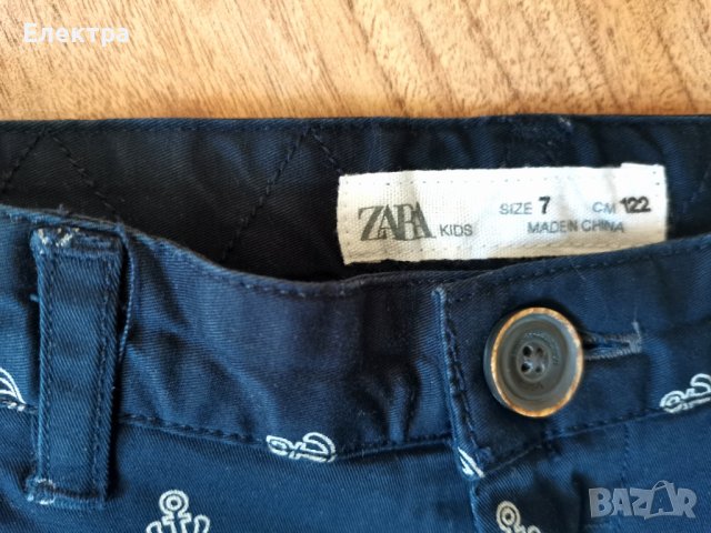 Нови къси панталони Zara 7 год, 122см. , снимка 4 - Детски къси панталони - 41145189