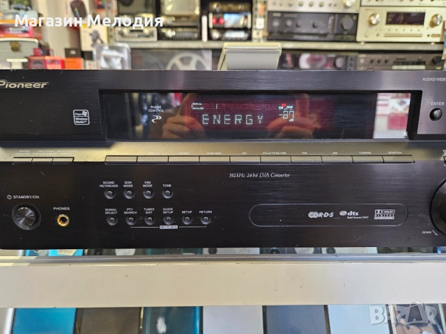 Ресийвър Pioneer VSX-417-K 5.1 с дистанционно. В отлично техническо и визуално състояние., снимка 4 - Грамофони - 52638817