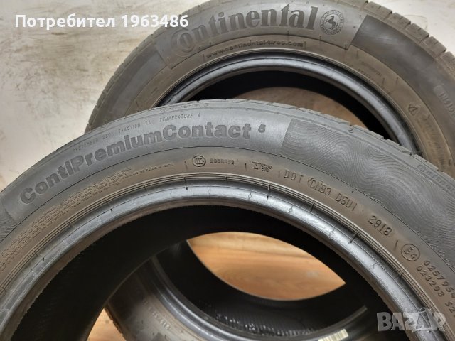 2 бр. 215/55/16 Continental / летни гуми , снимка 9 - Гуми и джанти - 44148548