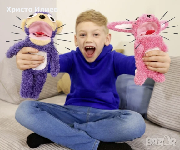 Интерактивна плюшена играчка ScreamerZ Крещящ Заек Simba, снимка 6 - Плюшени играчки - 51030750