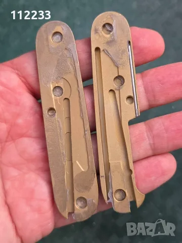 Месингови чирени за Victorinox 91mm, снимка 2 - Ножове - 55742259