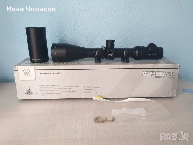 Продавам оптически прицел Vortex viper pst 4-16x50 ffp , снимка 10 - Оборудване и аксесоари за оръжия - 56254394