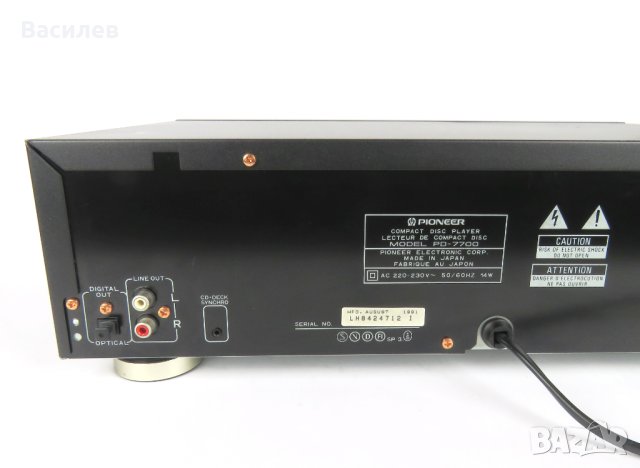 Висок клас CD плеар Pioneer PD-7700 / Japan, снимка 8 - Декове - 40545117