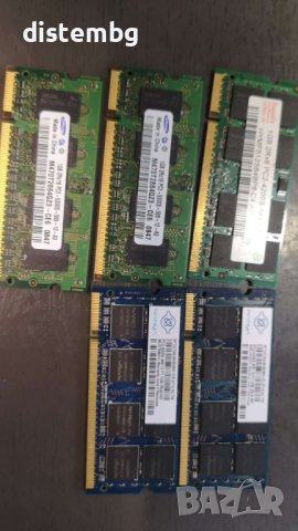 Памет 1GB SO- DIMM DDR2 , снимка 1 - RAM памет - 42698716